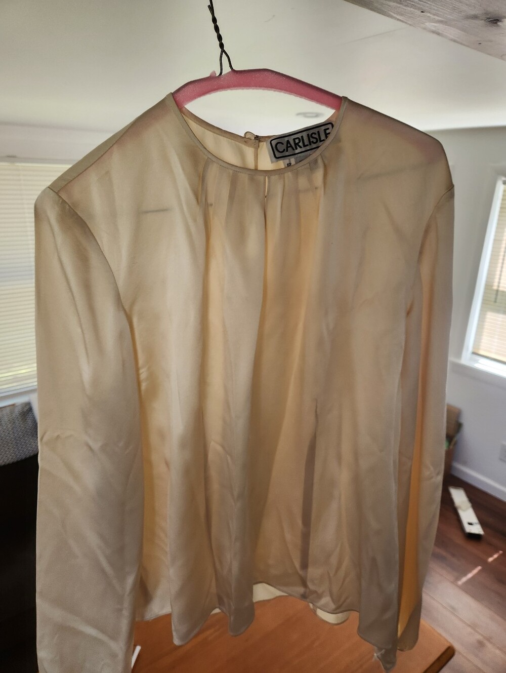 Carlisle Ivory Silk Blouse